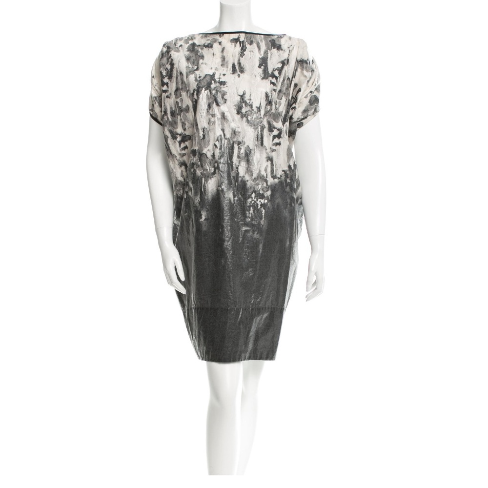 MARNI Grey Iconic Bubble Dress - S/40